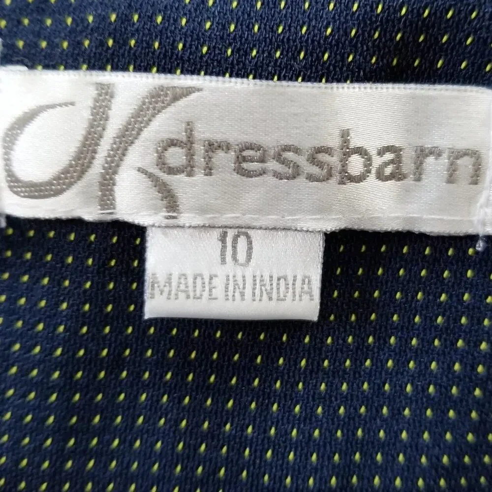 Dressbarn Suit Jacket Blazer Dark Blue - Size 10